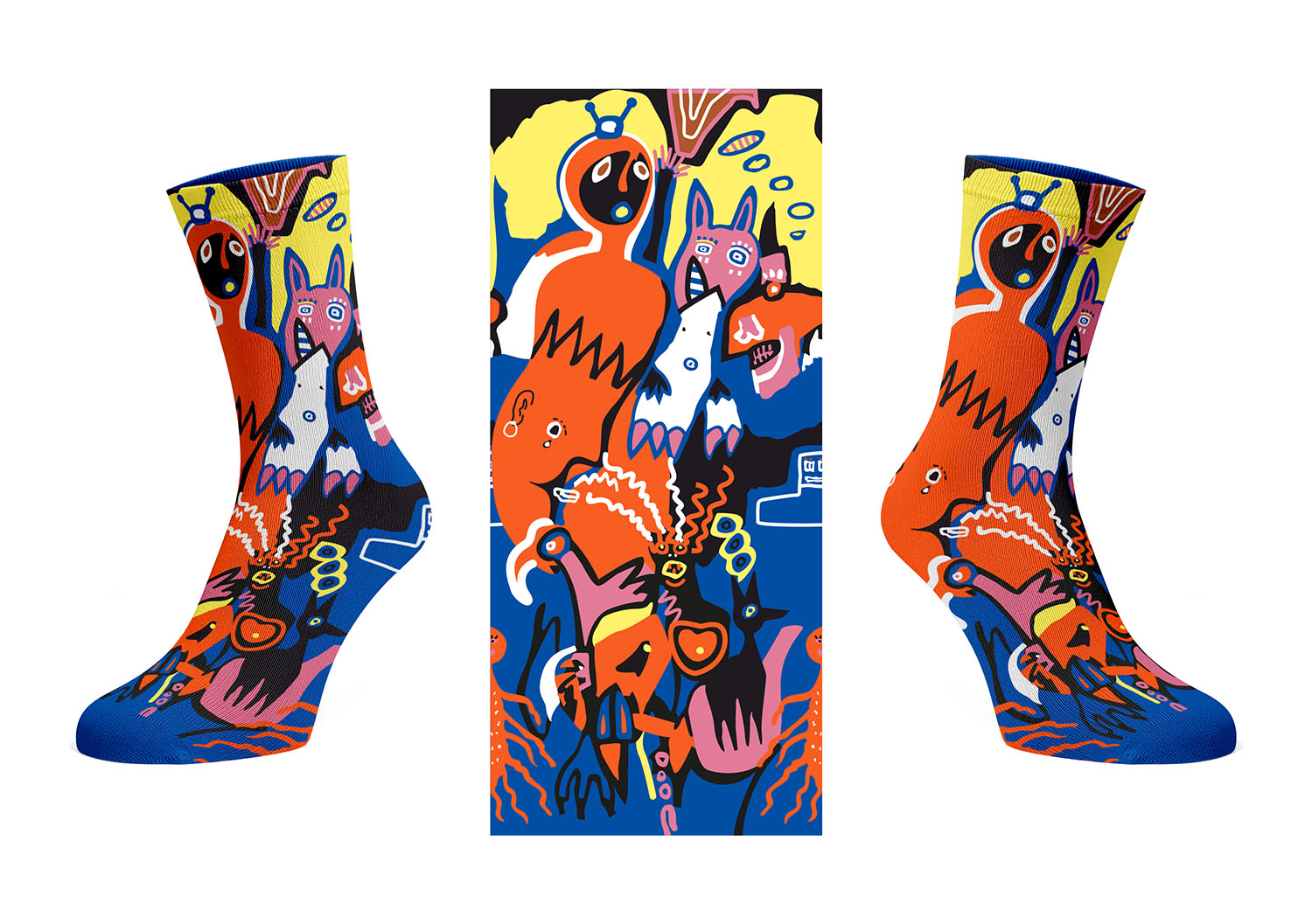 Knitting, Embroidery & Print Ready Graphics Design
